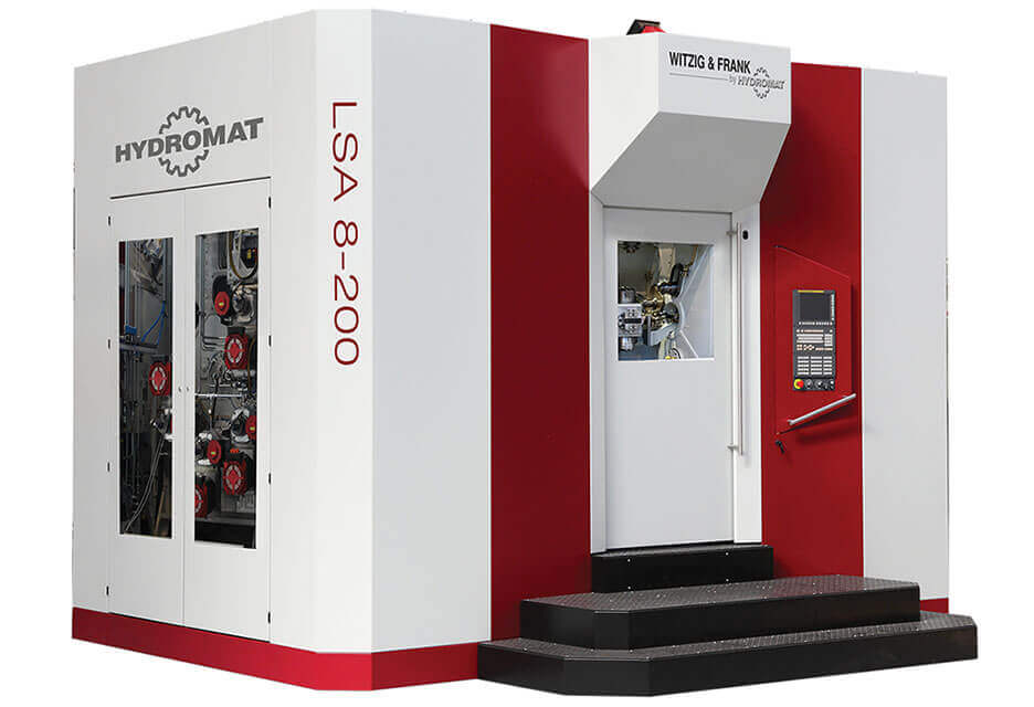 Hydromat LSA 8-200 rotary transfer machine