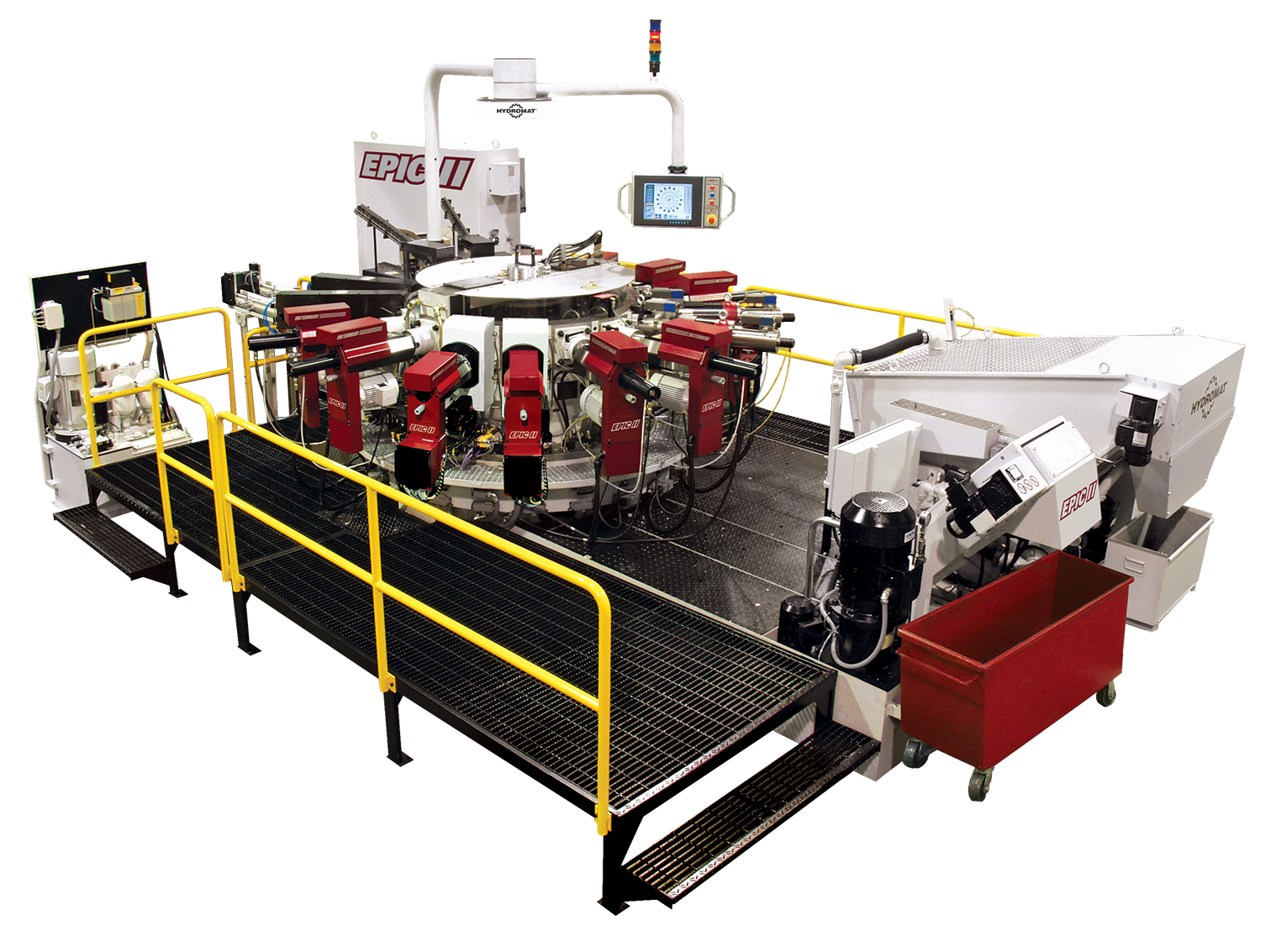 Hydromat EPIC II Indexing Chuck rotary transfer machine